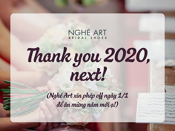 Thank you 2020, next!