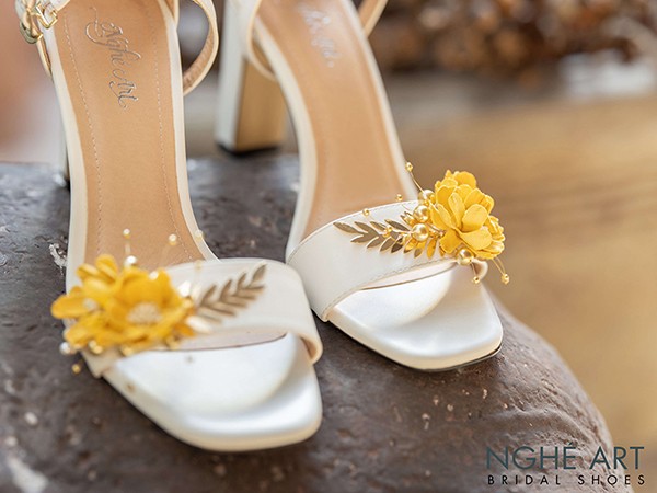 Top 5 mẫu giày diện Tết tại nhà Nghé Art các nàng không thể bỏ qua