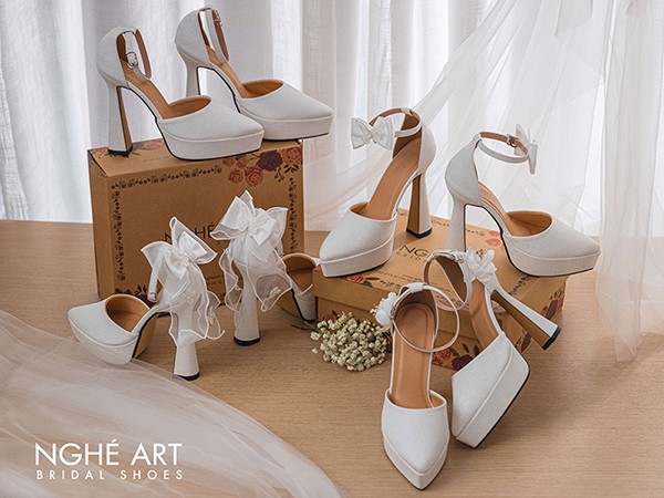 Bộ Sưu Tập Giày Cưới Cao 13 Phân Đến Từ Nghé Art Bridal Shoes: Vũ Điệu Tinh Hoa Dành Cho Cô Dâu
