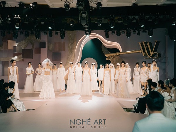 Runway Vietnam Wedding Week 2025: Nghé Art đồng hành cùng NTK Trương Thanh Hải