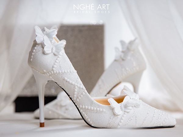 Đặt giày cưới theo yêu cầu tại Nghé Art – Quy trình từ A đến Z