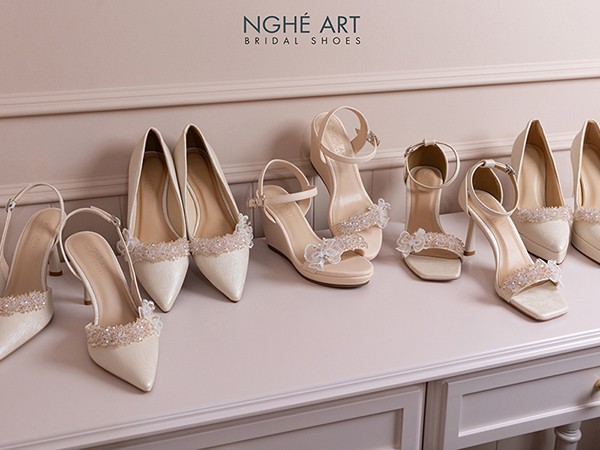Nghé Art Bridal Shoes Và Bản Tình Ca Ánh Sắc Vàng Champagne